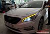 Hyundai Sonata Độ LED Mí Mika Và Vòng Angel Eyes