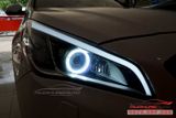 Hyundai Sonata Độ LED Mí Mika Và Vòng Angel Eyes