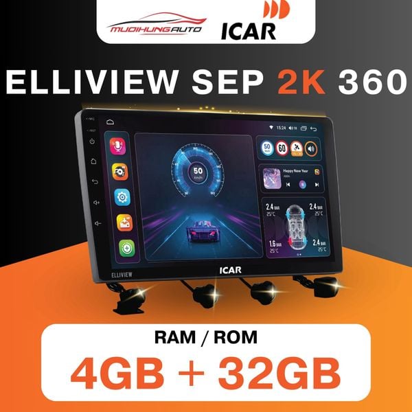 Màn Hình Android ICAR Elliview SEP 2K 360
