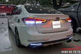 Độ Cặp Pô Akrapovic Chính Hãng Xe KIA CERATO