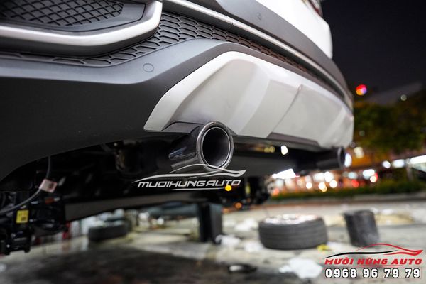 Độ Pô Akrapovic Kết Hợp Cùng Van On Off Cho Kia Seltos Uy Tín
