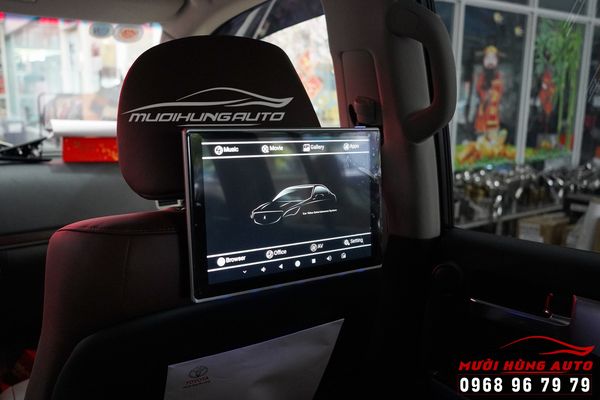 Màn Hình Gối Đầu Cao Cấp Xe Prado 2021 Tại TPHCM