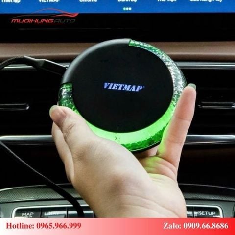 lắp android box cho ô tô Hyundai Santafe