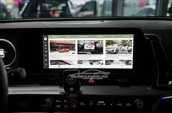 Lắp Android Box Elliview D4 Cho Xe Kia Sportage 2022 Chuyên Nghiệp