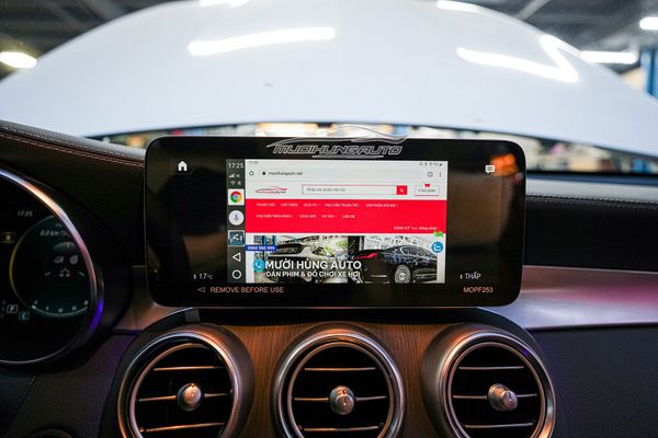 Lắp Android Box Zestech DX300 Cho Xe Mercedes GLC300