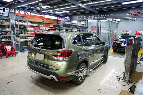 Lắp Bệ Bước Chân Hỗ Trợ Lên Xuống Xe Subaru Forester 2022