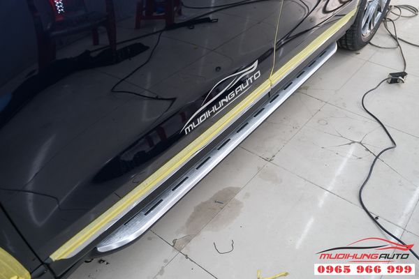 Lắp Bệ Bước Chân Xe Mazda CX8 2019 Mẫu Chấm Bi Dài