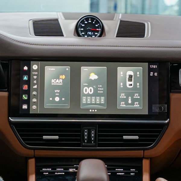 Lắp Bộ Android Box Elliview D4 Cho Xe Porsche Cayenne 2022