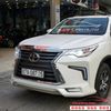 Lắp Bodykit Fortuner 2018 mẫu Lexus 570