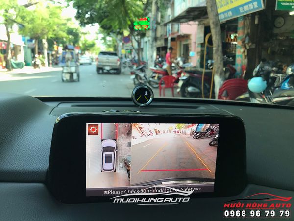 Camera 360 Độ Safeview 3D LD980 Cho Mazda CX5 - Dẫn Đầu Công Nghệ 4.0