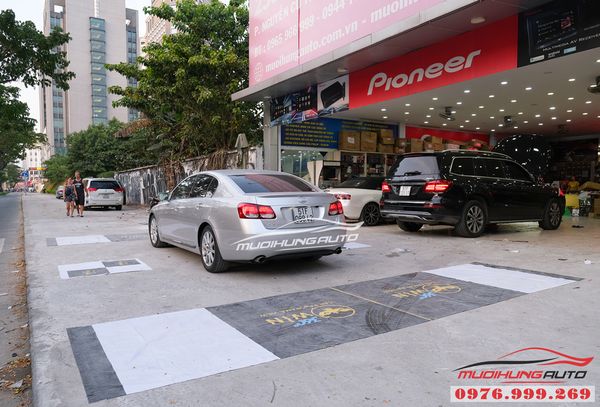 Lắp Camera 360 Độ Và Gắn DVD Android Xe Lexus GS300 Đời 2008
