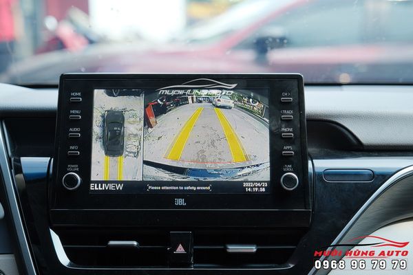 Bộ Camera 360 Độ Chính Hãng Cho Toyota Camry 2022 Hiệu Elliview V5-S