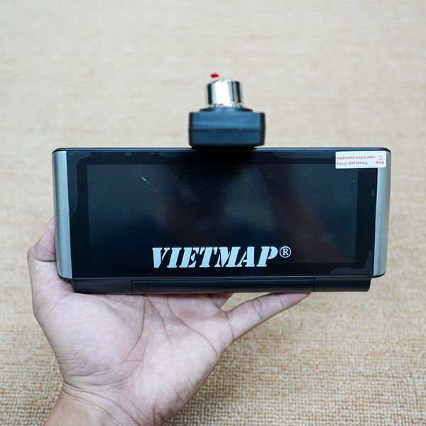 Lắp Camera Hành Trình Ô Tô Vietmap D22 Ghi Hình Trước Sau Cao Cấp