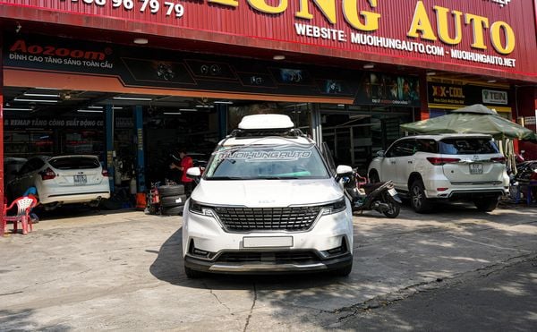 Lắp Cốp Nóc Để Đồ Dung Tích 500L Cho Xe Kia Carnival 2022