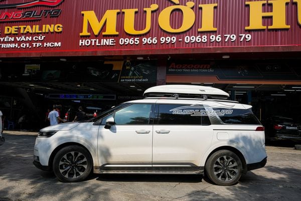 Lắp Cốp Nóc Để Đồ Dung Tích 500L Cho Xe Kia Carnival 2022