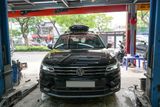 Lắp Cốp Nóc Dung Tích 460L Cho Xe Volkswagen Tiguan