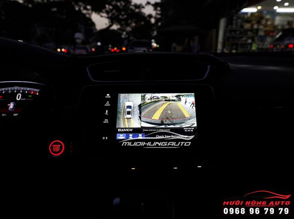 Gắn Camera 360 Độ Elliview V5 Bản P Chính Hãng Cho Xe Honda CRV