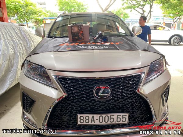 Độ Đèn Pha Bi LED Laser Jaguar 65W Siêu Sáng Cho Lexus RX350 2014