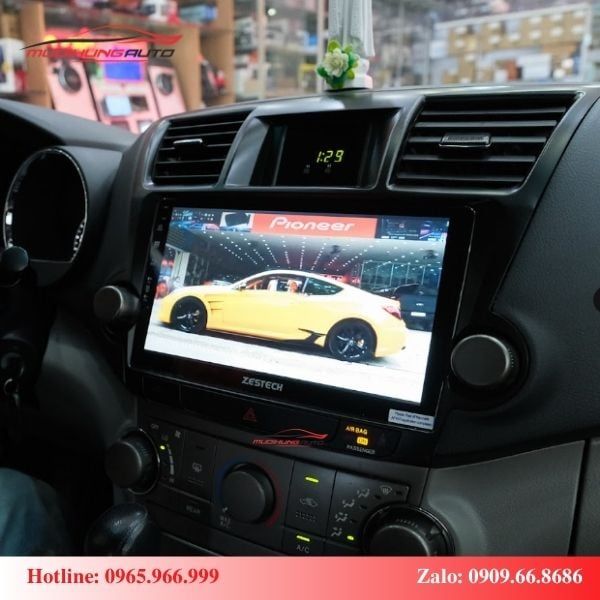 Màn hình Android Xe Toyota Highlander