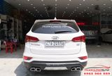 Lắp Đuôi Cá Cho Xe Hyundai Santafe 2018 - 2019