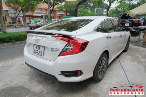 Lắp Đuôi Cá Có Đèn Chính Hãng Cho Xe Honda Civic