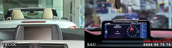 Lắp Màn Hình Android Cho Xe BMW 320i 2015 Chính Hãng