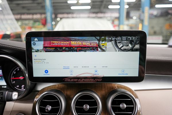 Lắp Màn Hình Android Cho Xe Mercedes GLC 250 2019
