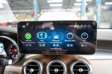 Lắp Màn Hình Android Cho Xe Mercedes GLC 250 2019