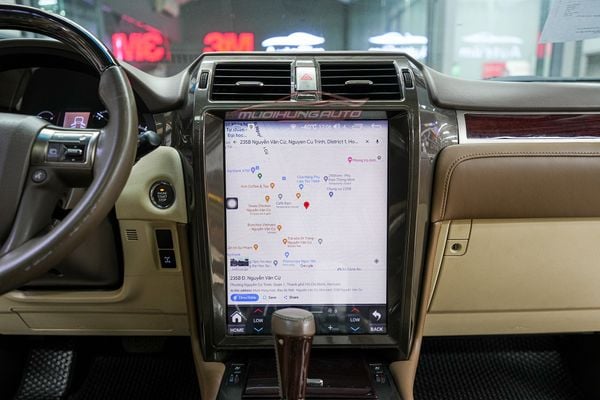 Lắp Màn Hình Android Tesla Cho Xe Lexus GX460 2015