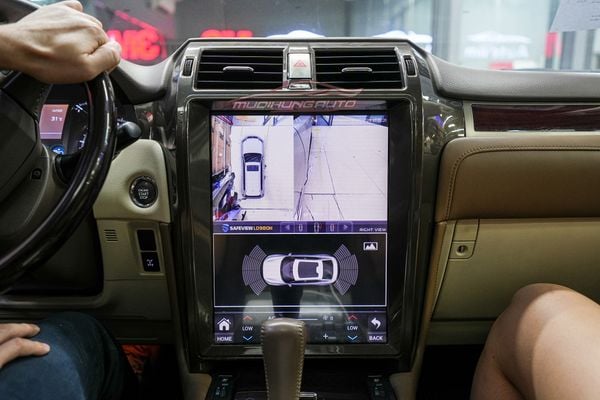 Lắp Màn Hình Android Tesla Cho Xe Lexus GX460 2015