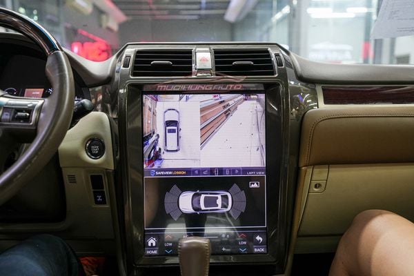 Lắp Màn Hình Android Tesla Cho Xe Lexus GX460 2015