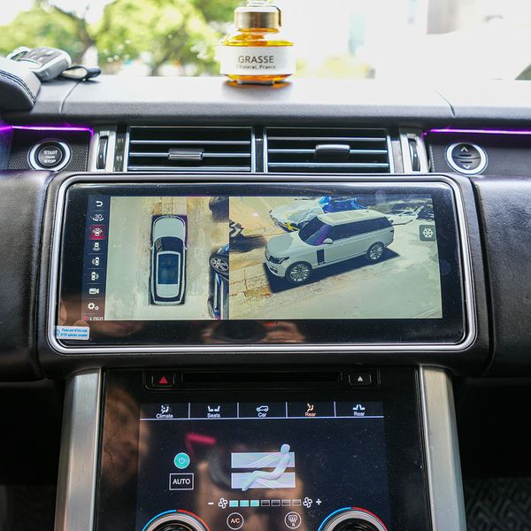 Lắp Màn Hình Android Và Camera 360 Cao Cấp Cho Xe Range Rover