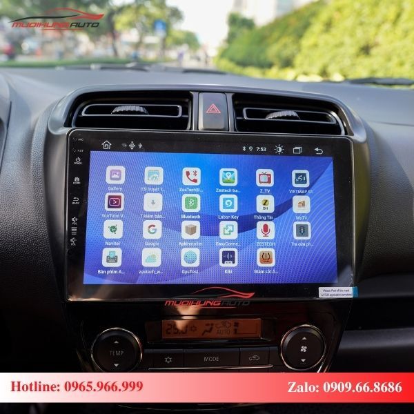 Màn Hình Android Xe Mitsubishi Attrage
