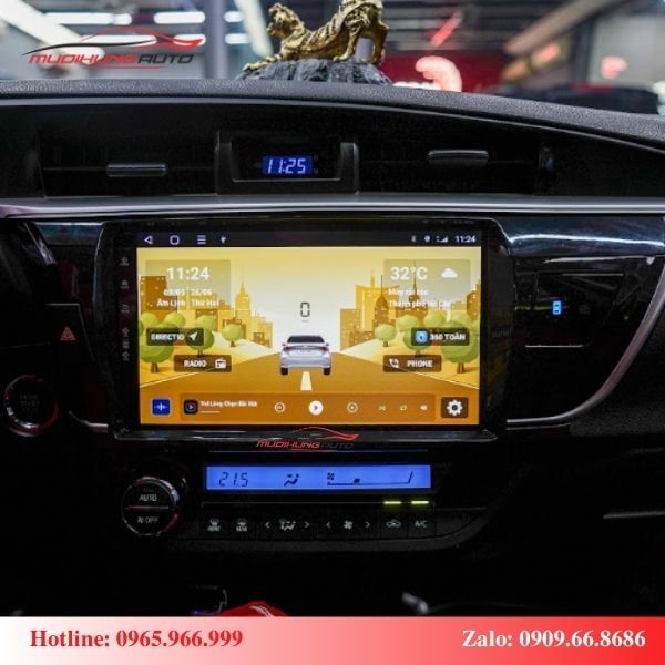 Màn hình Android Xe Toyota Altis