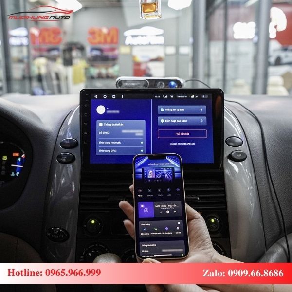 Màn Hình Android Xe Toyota Sienna