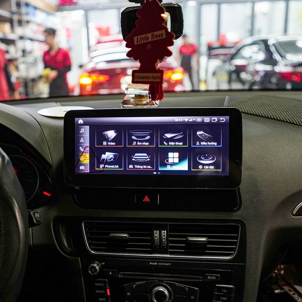 Lắp Màn Hình DVD Android Cao Cấp Cho Xe Audi Q5
