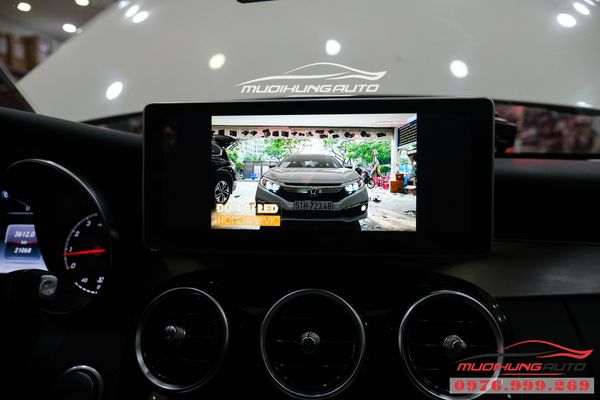 Lắp Màn Hình DVD Android Xe Mercedes C200