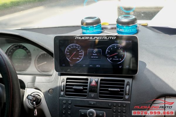 Lắp Màn Hình DVD Android Xe Mercedes C230