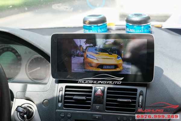 Lắp Màn Hình DVD Android Xe Mercedes C230