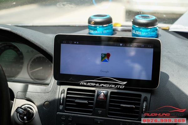 Lắp Màn Hình DVD Android Xe Mercedes C230