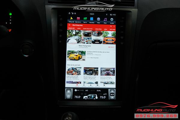 Lắp Màn Hình DVD Tesla Xe Lexus GS300 2008