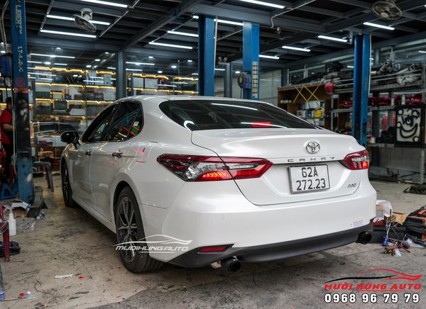 Lắp Đặt Pô Nguyên Cây XEX 2 Chế Độ On - Off Cho Xe Toyota Camry 2022