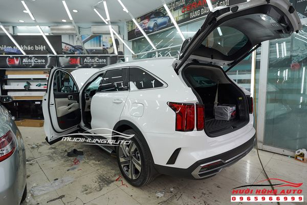 Bộ Phụ Kiện Nẹp Bước Chân Cho Kia Sorento 2021 Chất Lượng - Phần Trong