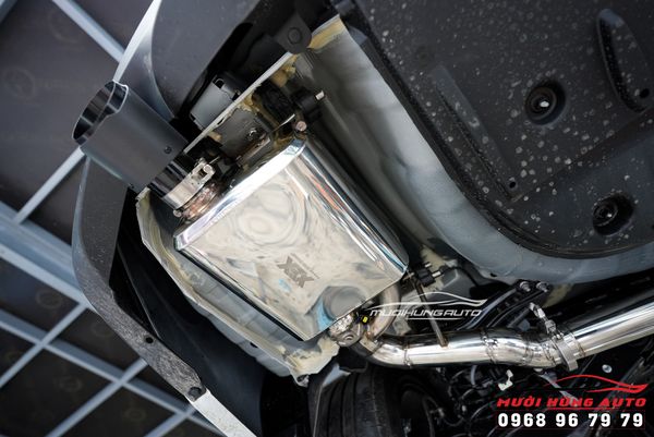 Lắp Đặt Pô Nguyên Cây XEX 2 Chế Độ On - Off Cho Xe Toyota Camry 2022