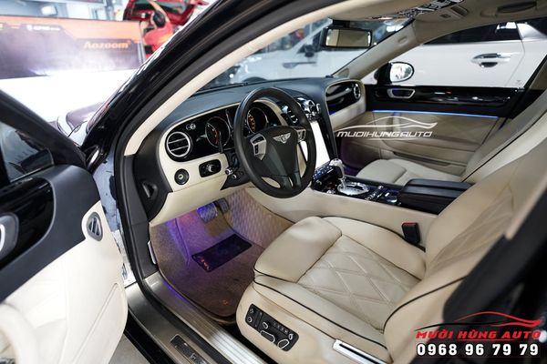 Nâng Cấp Option LED Nội Thất Đổi Màu Sang Chảnh Cho Xe Bentley