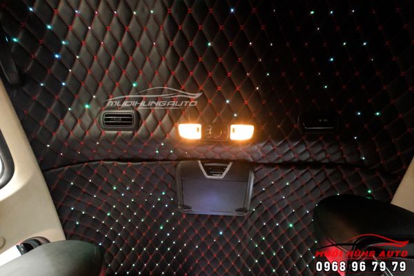 Độ LED Trần Sao Rơi Độc Đáo Xe Ford Everest