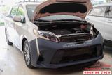 Lên Cản Trước Và Đèn Pha Nguyên Bộ Toyota Sienna 2010 Zin Theo Xe