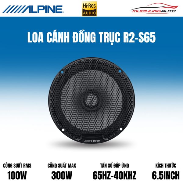 Loa Cánh Đồng Trục Alpine R2-S65