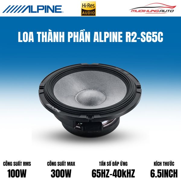 Loa Cánh Thành Phần Alpine R2-S65C