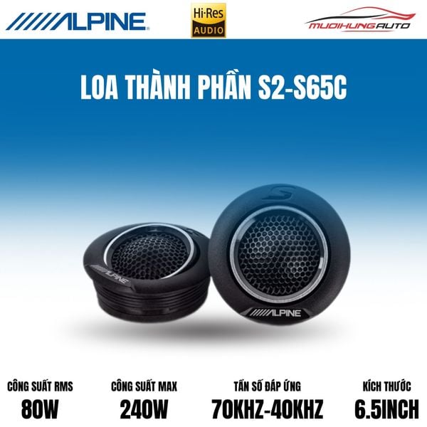 Loa Cánh Thành Phần Alpine S2-S65C